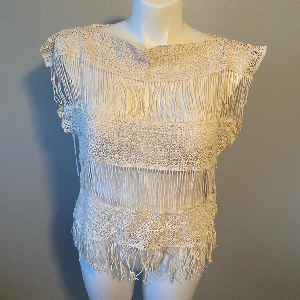 NWT Crochet Beach Top